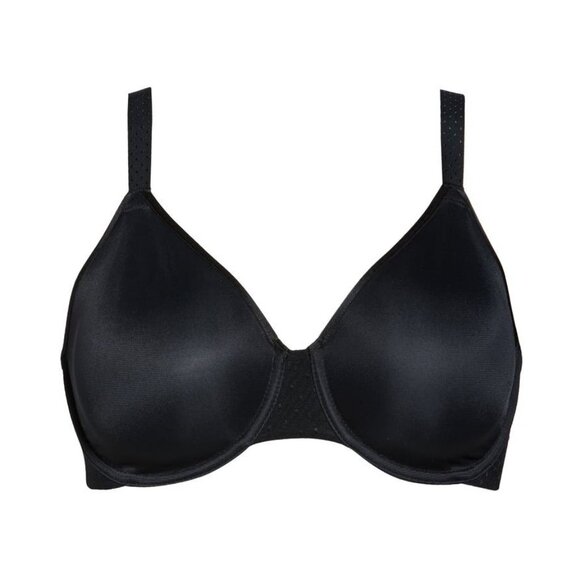 🆕WACOAL Back Appeal Non-padded Seamless Underwire Bra 36C Black #855303 - Picture 7 of 13